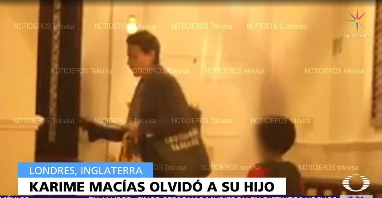 La esposa del exgobernador fue captada por Televisa. (ESPECIAL) 