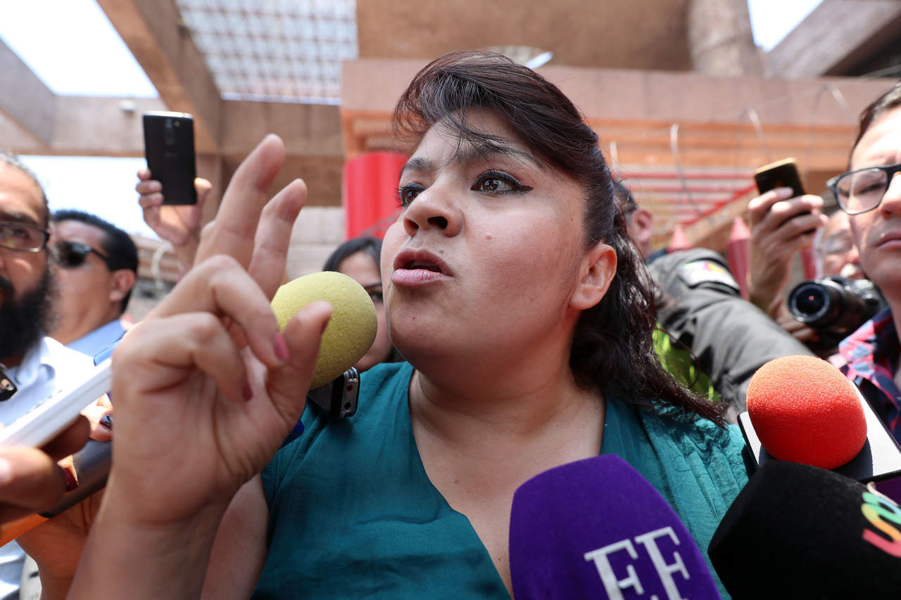 Acusó a la candidata al Senado por el estado de Guerrero, Nestora Salgado de haber mentido al Instituto Nacional Electoral. (ARCHIVO)