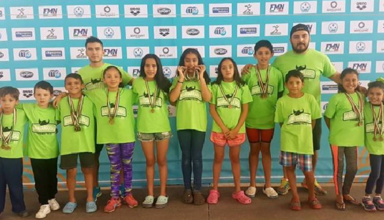 Niños de 8 y 9 años de edad compitieron en la Ciudad de México. Mantarrayas lucen en copa nacional
