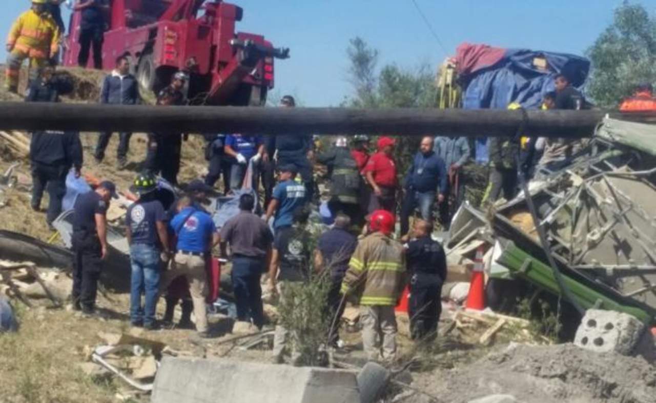 El accidente se registró la tarde de este sábado. (TWITTER)