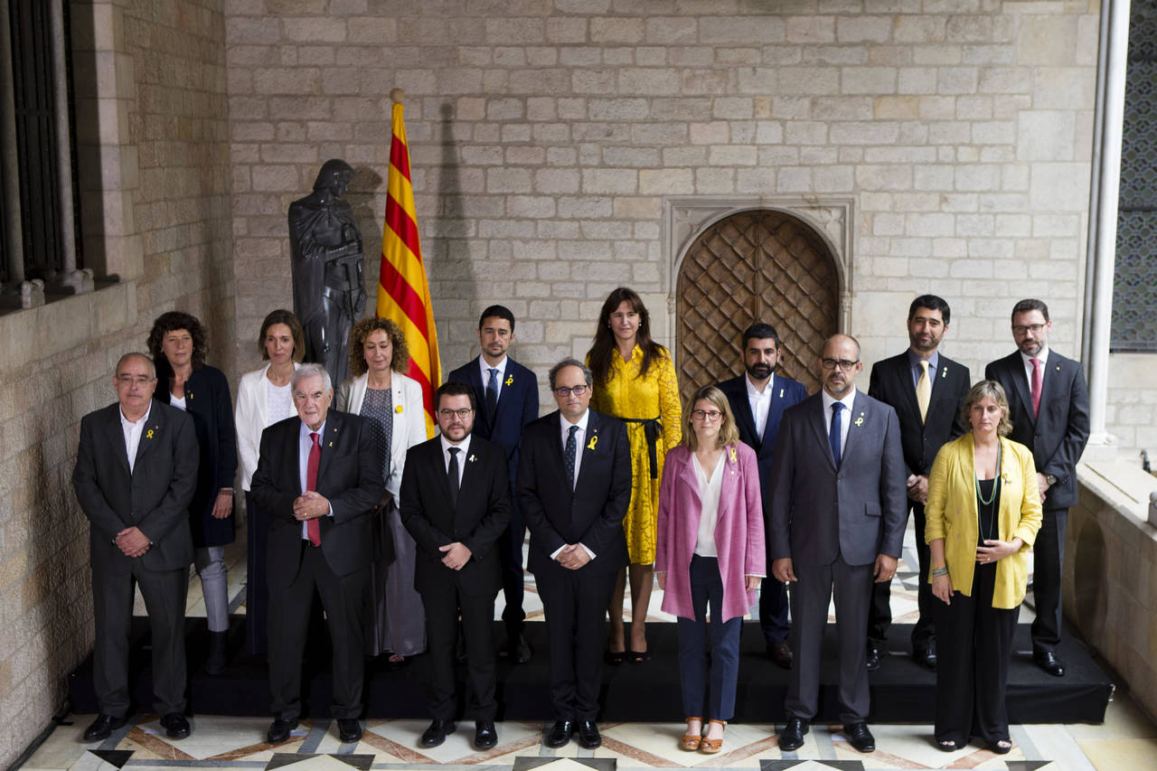 Mandato. Estes es el nuevo Govern de la Generalitat tras el acto de toma de posesión de los consellers.