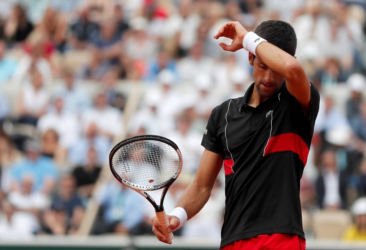 Novak Djokovic ha batallado para volver a su nivel después de una lesión en el codo derecho. Novak Djokovic y su difícil regreso a las canchas