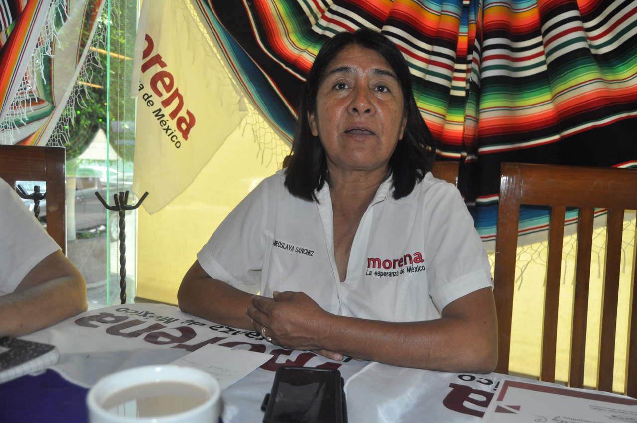 Miroslava Sanchez pidió al Gobierno del Estado y autoridades electorales que brinden seguridad no solo a los candidatos sino a la población en general. (ARCHIVO)