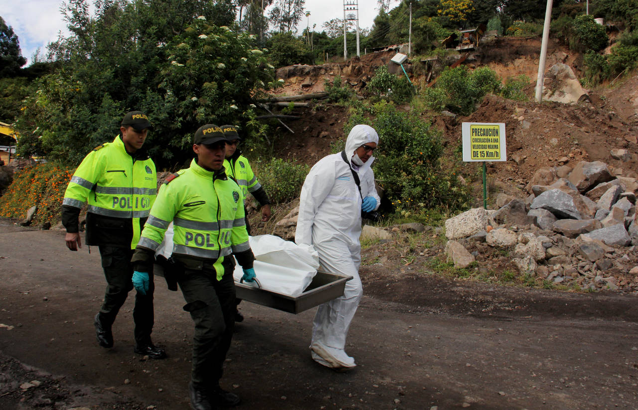 Víctimas. Autoridades confirmaron la muerte de dos personas en el departamento de Nariño. (EFE)