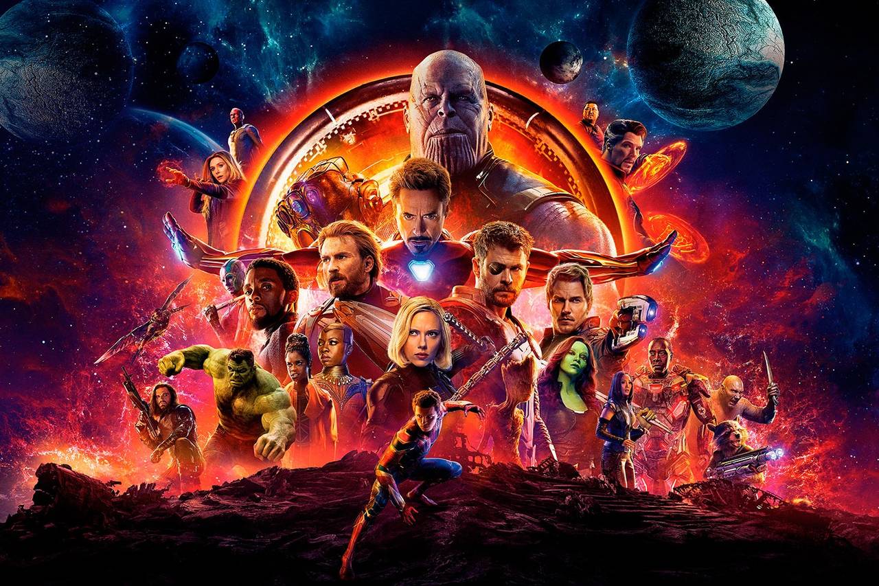 Éxito. La cintaAvengers: Infinity War se convirtió en la cuarta película en lograr esa marca. (ARCHIVO)
