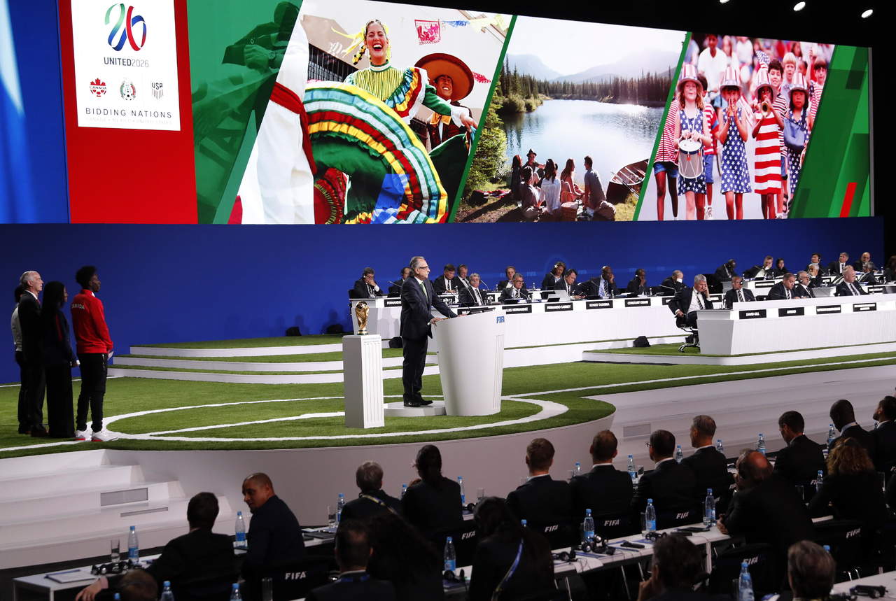 México, Canadá y Estados Unidos organizarán el Mundial de 2026. (EFE)

