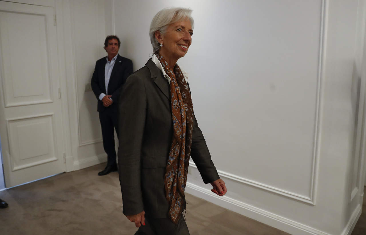 Reconce Lagarde nuevos objetivos fiscales de Argentina