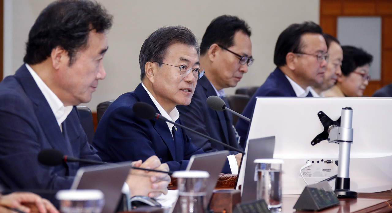 El presidente Moon Jae-in convocó al Consejo de Seguridad Nacional para discutir los logros de la cumbre y examinar las acciones para dar seguimiento a lo acordado. (ARCHIVO)