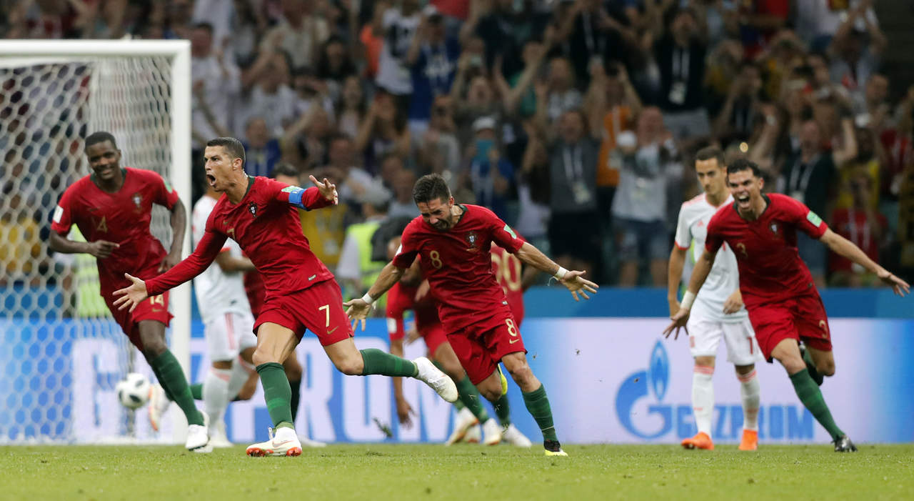 Brilla Cristiano Ronaldo en empate contra España.