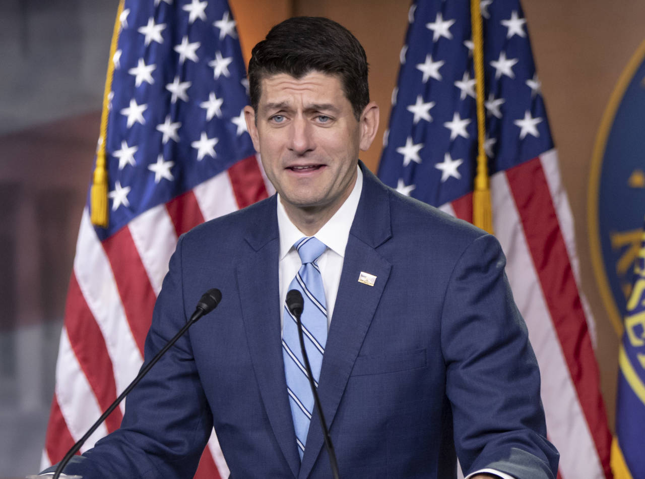 Opción. El líder de la Cámara de Representantes, Paul Ryan, presentó su propuesta migratoria.