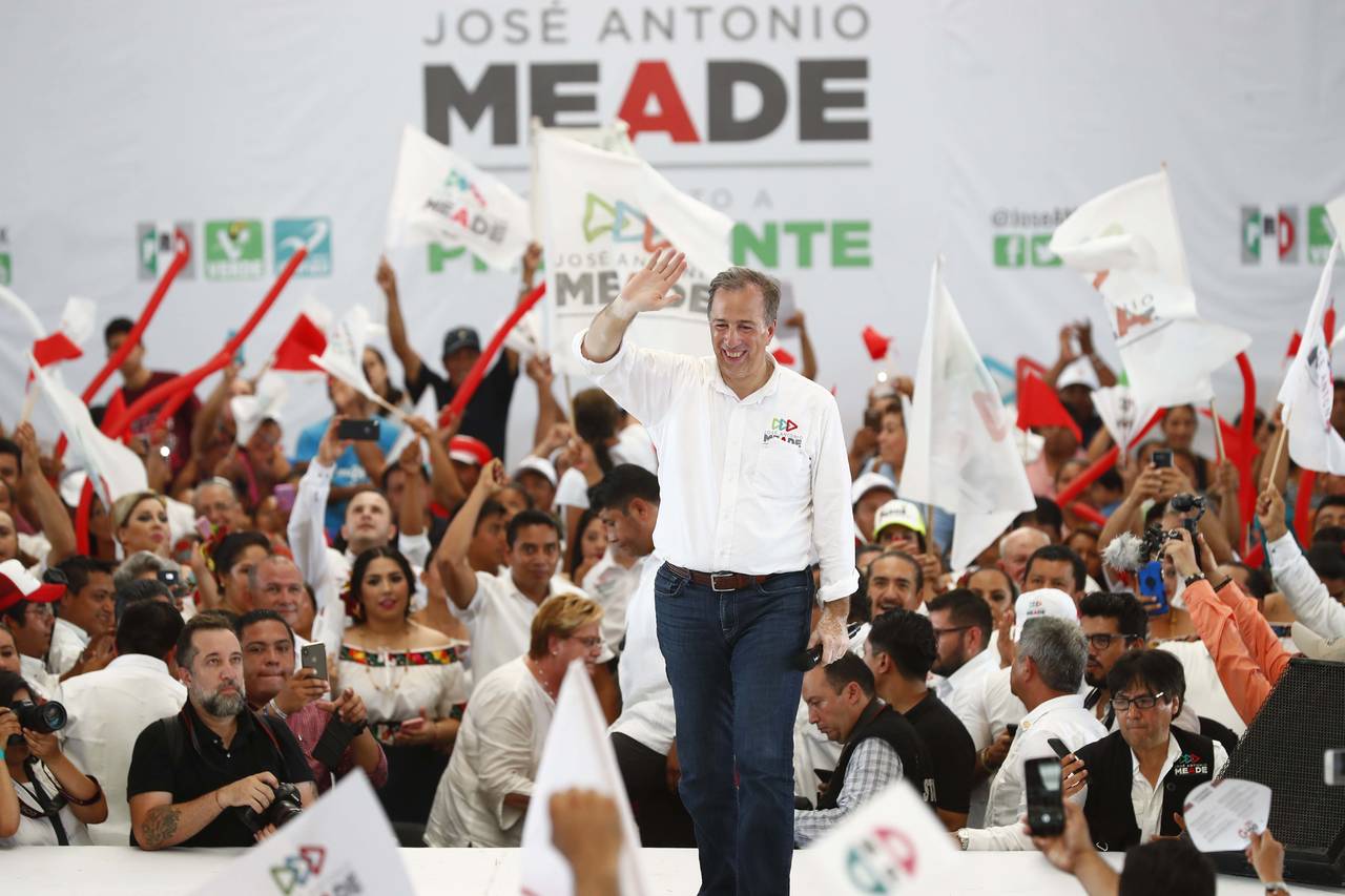 Participación. Esperan que el sector indeciso por el voto defina la elección a favor de José Antonio Meade.