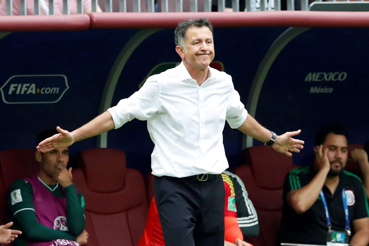 Juan Carlos Osorio se expresó tras obtener el triunfo sobre Alemania. (EFE) 