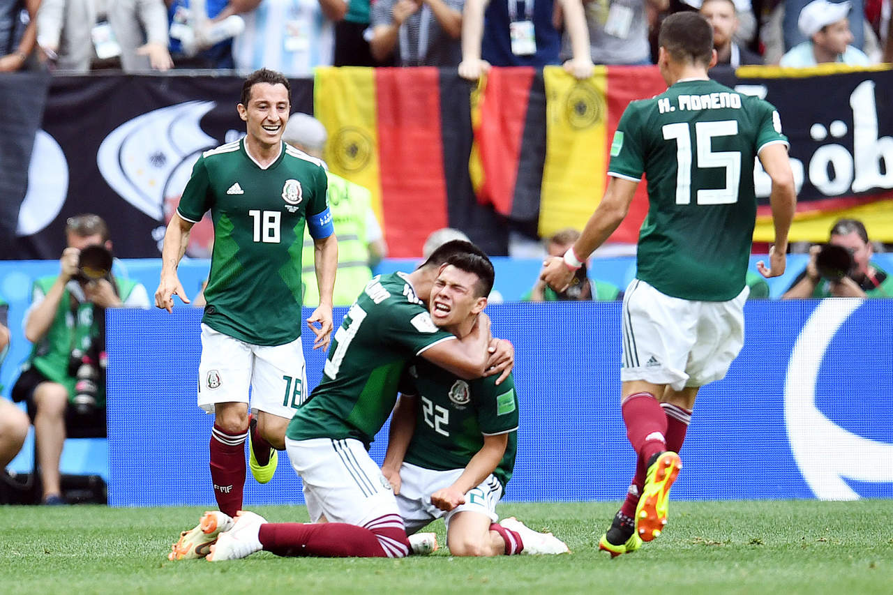 'El Chucky' no sabe si es la mejor victoria de México en mundiales, 'pero si una de las más importantes, fue un gran resultado y trabajo de todos'. (Jam Media)