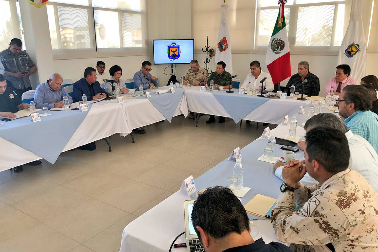 Encuentro. Autoridades de la coordinación de seguridad se reunieron con autoridades del INE. (CORTESÍA)