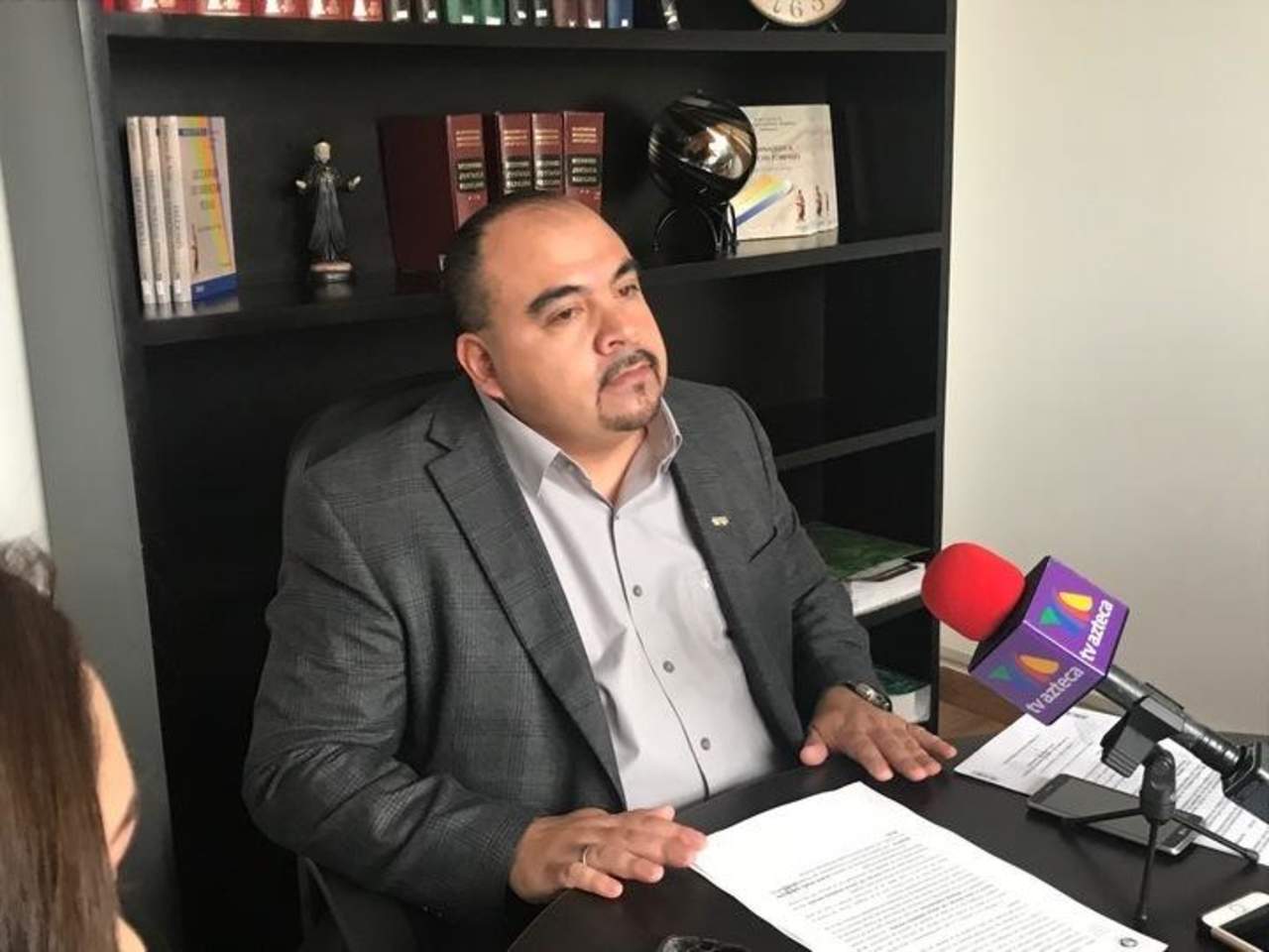 Galdino Torrecillas Herrera, informó que ya van más de mil amparos promovidos por 100 exfuncionarios, lo que ha impedido más detenciones. (ARCHIVO)

