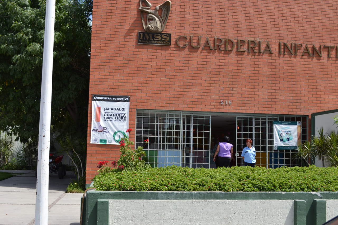 El Seguro Social en Coahuila, cuenta con cinco guarderías de prestación directa ubicadas en Ciudad Acuña, Monclova, Piedras Negras, Saltillo y Torreón. (ARCHIVO)