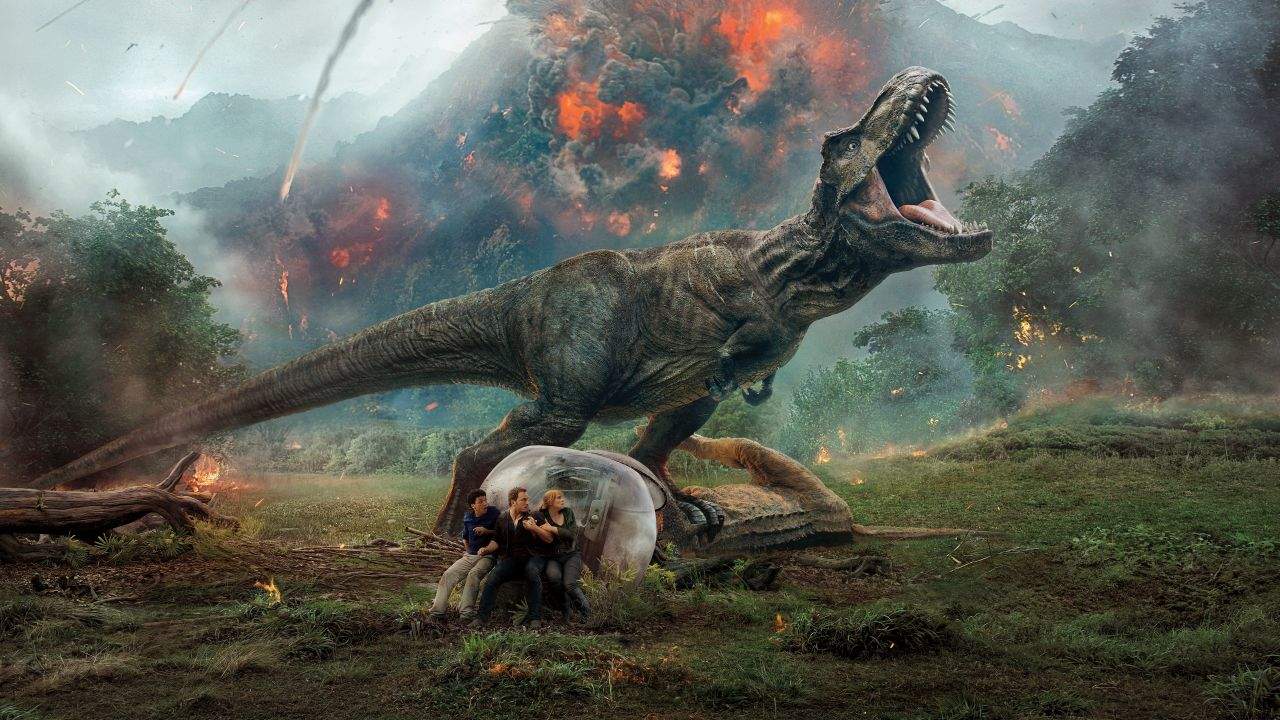 Los animales de “Parque Jurásico” Han sido agobiados con significados que han ido variando según la película. (ARCHIVO)