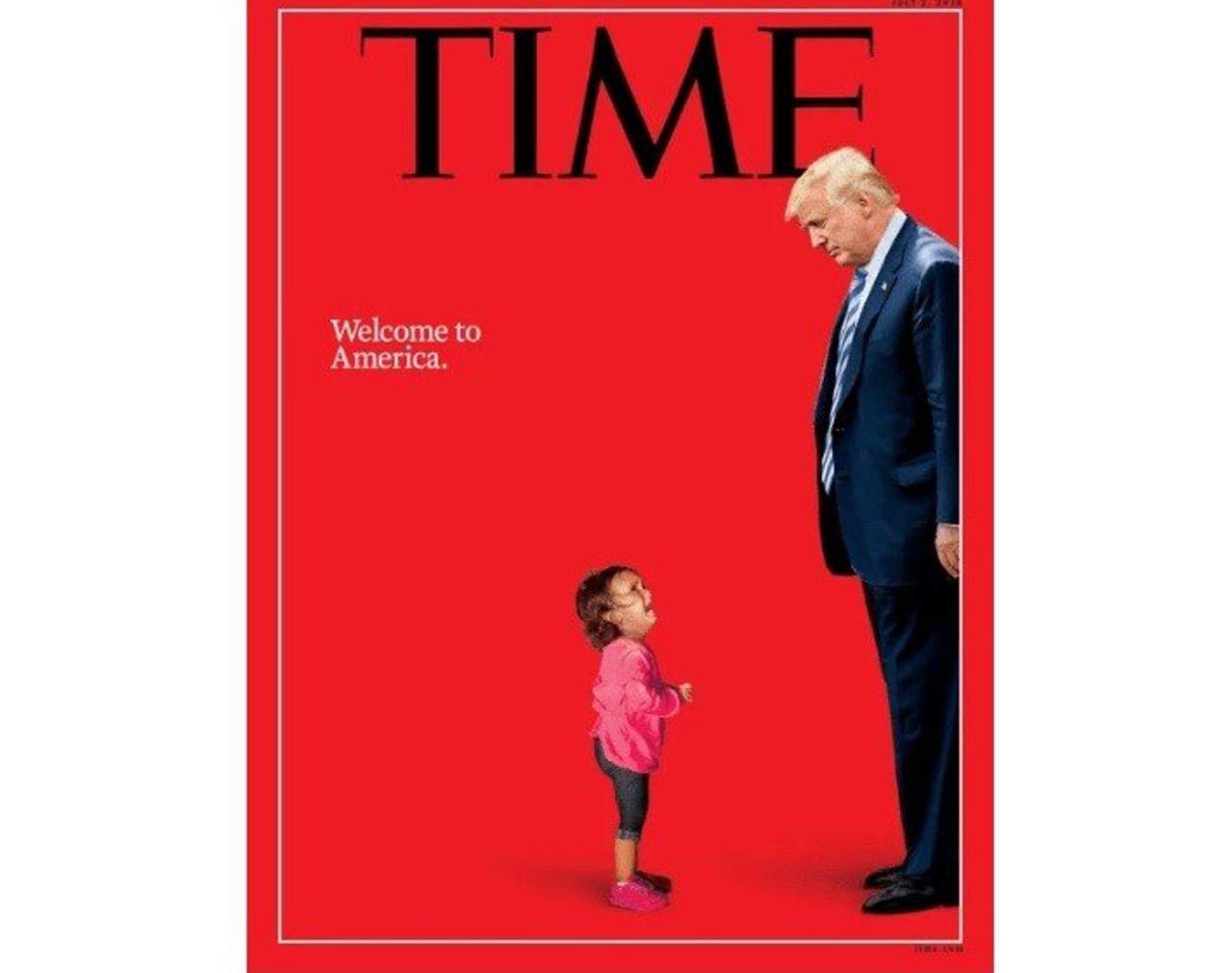 'Es vergonzoso que los demócratas y los medios de comunicación hayan explotado esta foto de una niña pequeña para impulsar su agenda (política). A ella no la separaron de su madre', dijo Sanders en un mensaje en Twitter. (ARCHIVO)