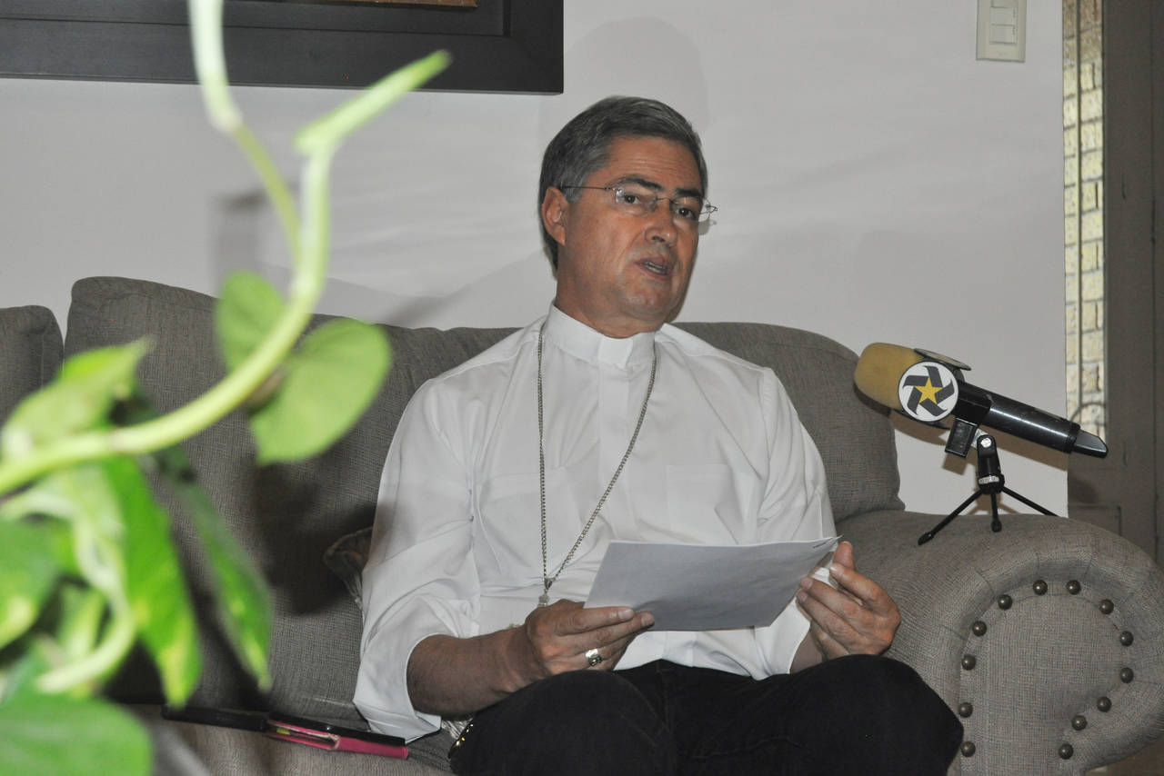 Exhorto. Pide obispo de Torreón a todos los laguneros, participar en la Jornada Electoral del 1 de julio, dice que no hay pretextos. (GUADALUPE MIRANDA)