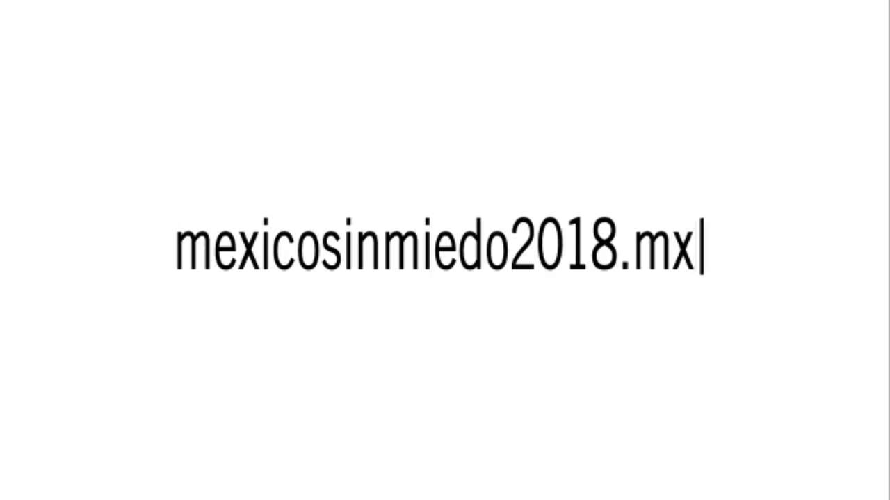 La plataforma 'México Sin Miedo' fue creada por dos organizaciones con el objetivo de monitorear lo que los cuatro candidatos expresan desde Twitter sobre esos cuatro temas. (ESPECIAL)