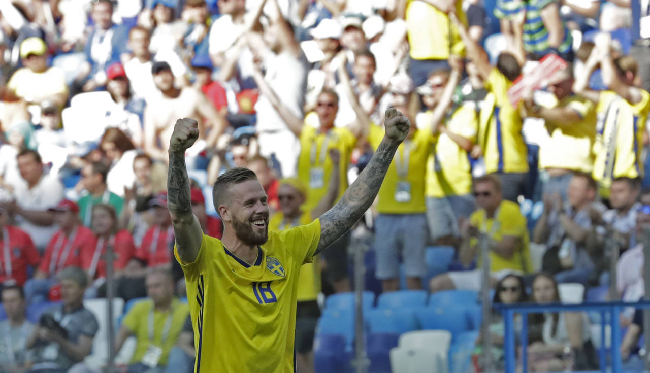 Pontus Jansson dijo que ellos tienen todo para ganar y la Selección todo para perder. (AP)