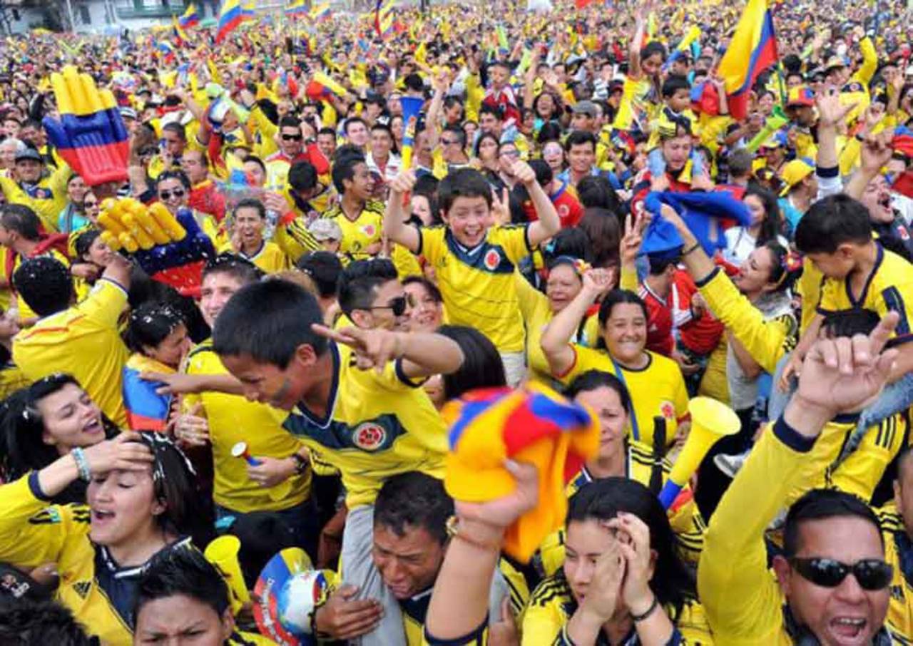 Los festejos en Colombia tras la victoria ante Polonia en la Copa del Mundo se salieron de control. (Especial)