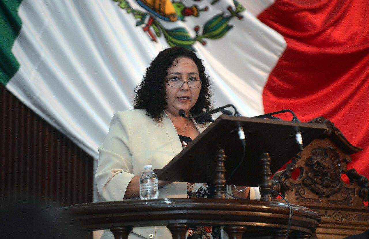 La diputada local panista, Gabriela Garza Galván pidió a la Secretaría de Finanzas que entregue y transparente recursos correspondientes a las Participaciones Federales del Ramo 28. (ESPECIAL) 
