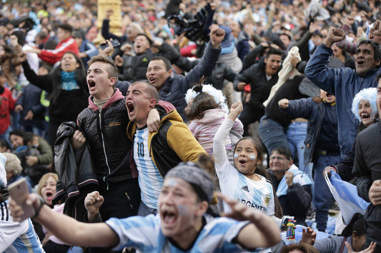 Gran pasión existe en el futbol sudamericano.