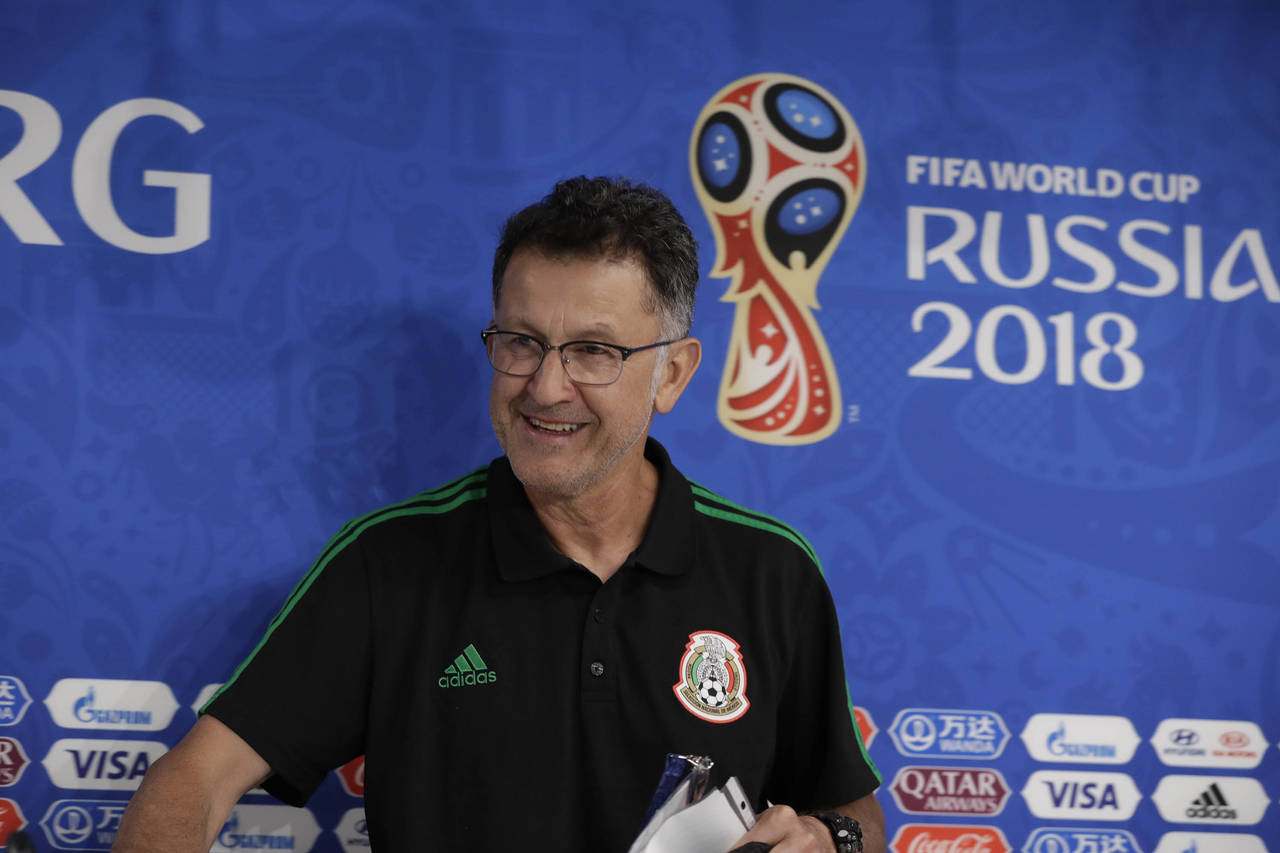 El estratega de la Selección Mexicana, Juan Carlos Osorio, en una conferencia de prensa. El cuestionado era yo: Osorio