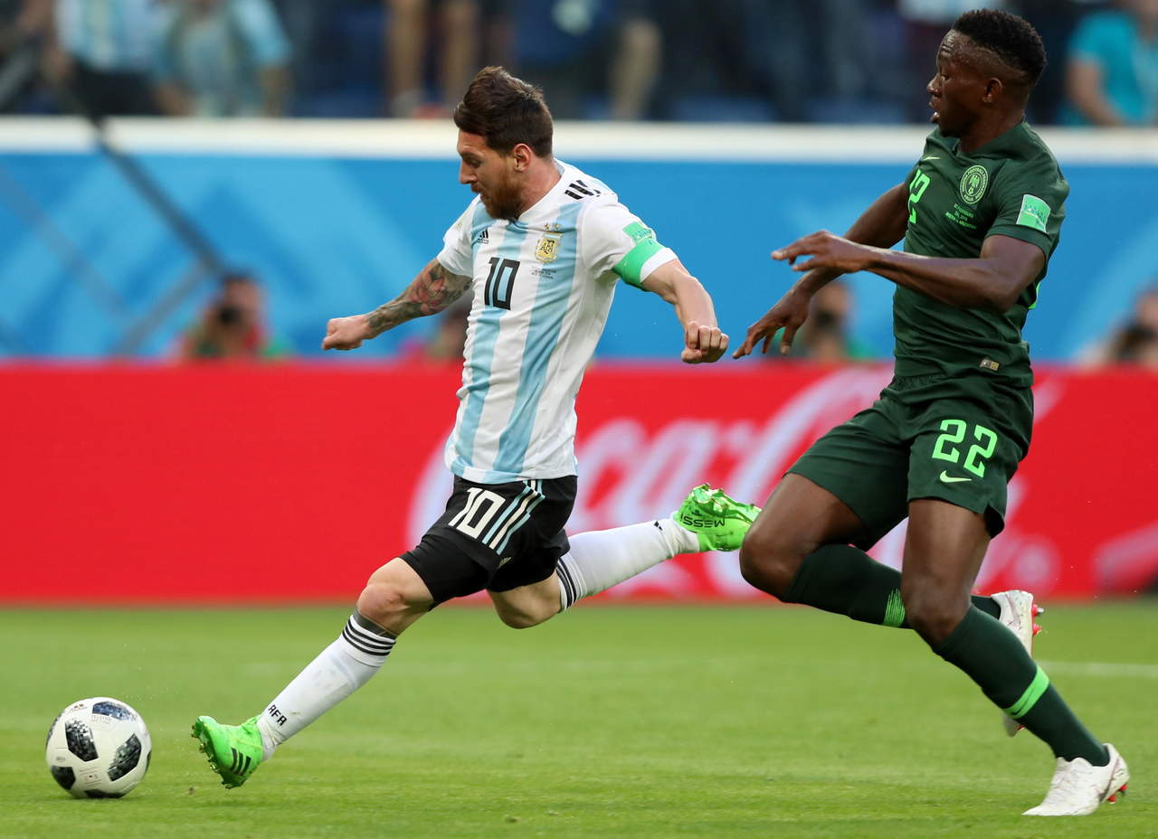 El astro Lionel Messi agradeció a Dios tras el agónico triunfo que consiguió la selección de Argentina.