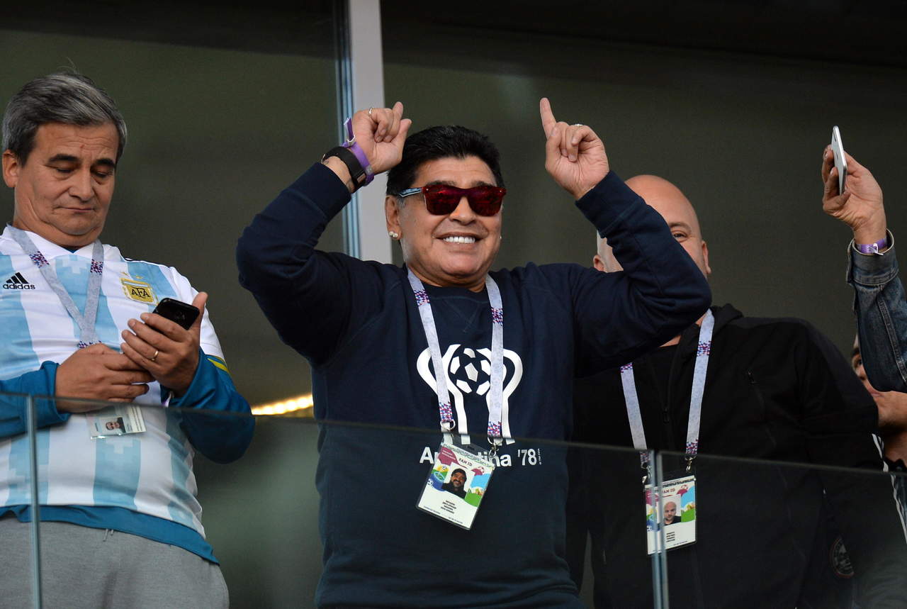 Dalma Maradona, hija de Diego Armando Maradona, estalló en redes sociales después de que se corriera el rumor sobre la muerte de su padre. (ARCHIVO)