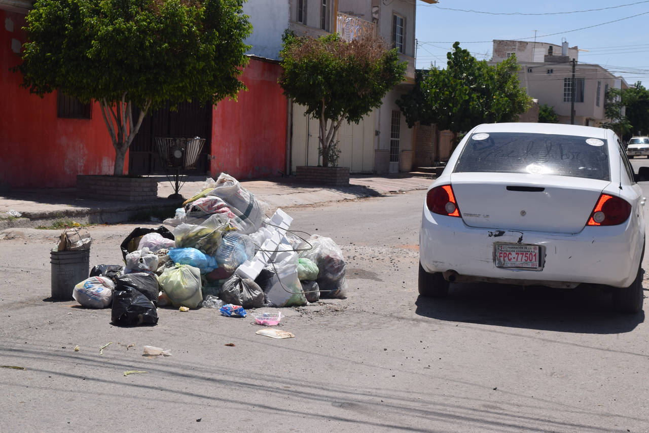 Necesidad. Por el crecimiento de la ciudad es necesario aumentar la cobertura en el servicio de recolección de basura. (EL SIGLO DE TORREÓN/MARY VÁZQUEZ)