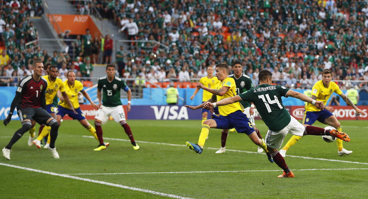 Durante la transmisión del partido entre México y Suecia, Televisa registró 10,7 millones de audiencia con una ventaja del 28 contra su competencia, según datos de Nielsen-IBOPE México. (EFE)