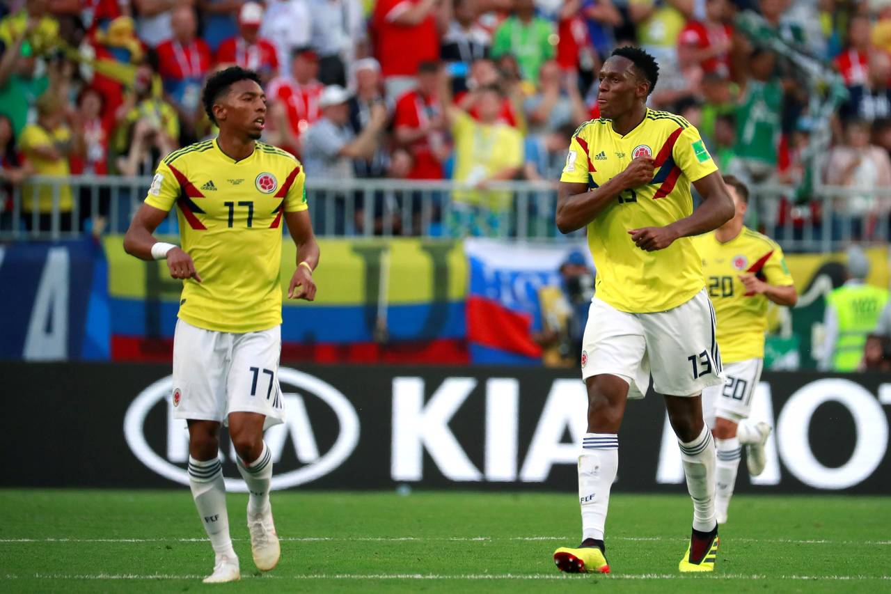 Colombia logró su pase para la ronda de octavos de final del Mundial gracias a un gol de Yerry Mina, en el minuto 74, para el 1-0 sobre Senegal, que quedó eliminada. Mina, el héroe de un país
