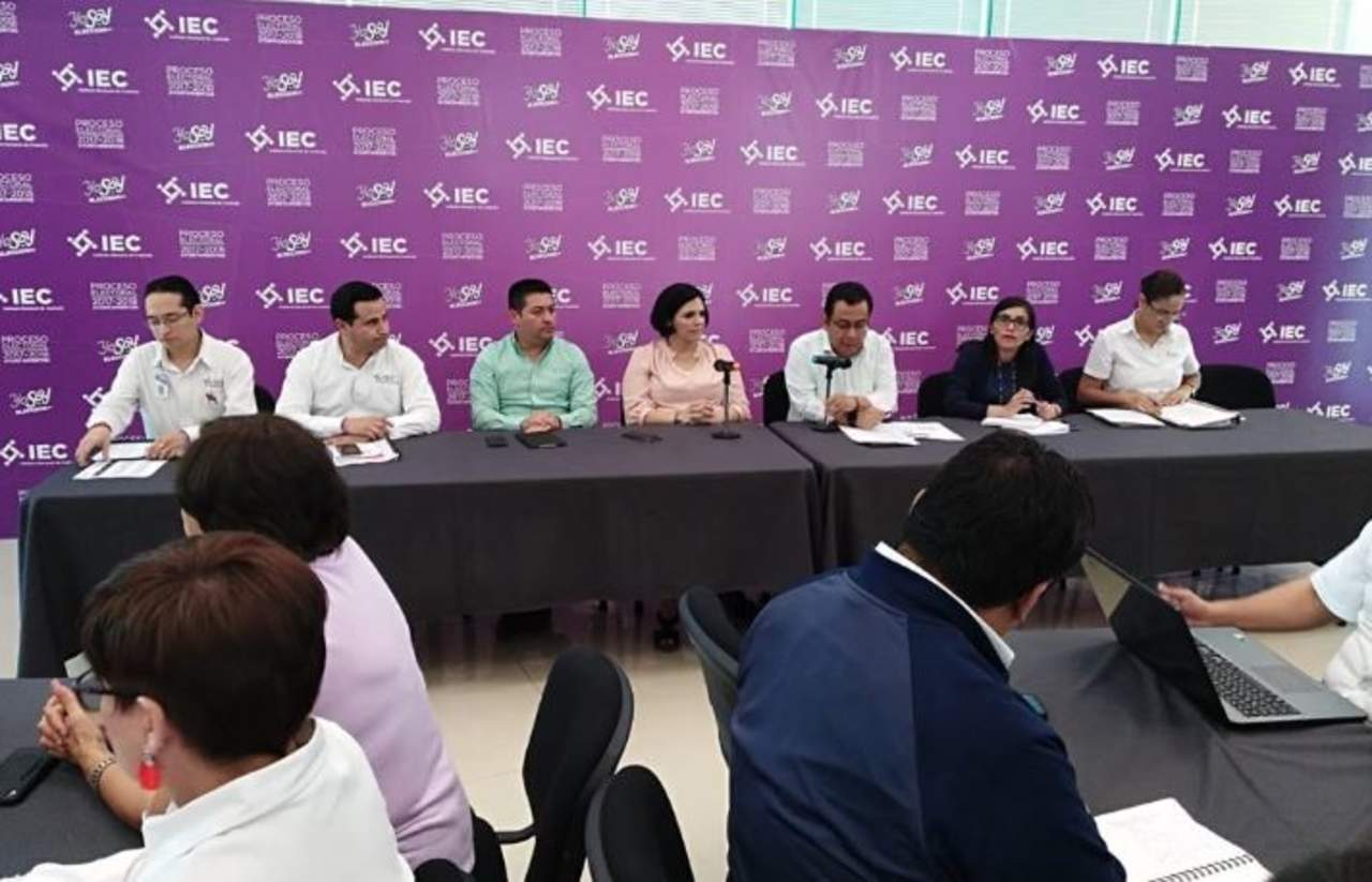 La consejera presidenta del IEC, Gabriela de León Farías, aseguró que no se tienen identificados focos rojos para la elección local donde se renovarán las alcaldías del estado. (ESPECIAL)