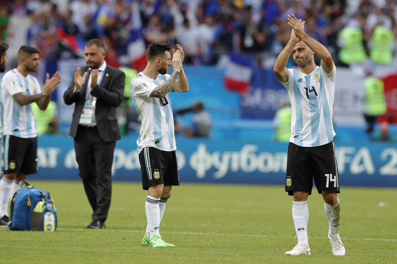 “Se terminó toda esta historia. Dimos todo hasta el final. A partir de ahora, seré un hincha más de la selección argentina. Se terminó. Te rompe la ilusión”, declaró el 'Jefecito'. (AP) 

