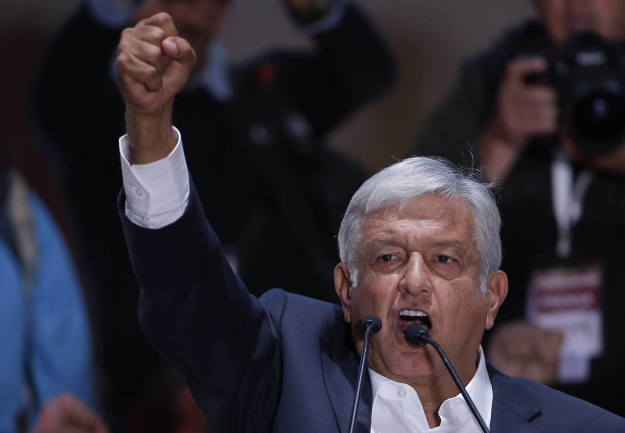 López Obrador incrementó su ventaja en el PREP. (ARCHIVO) 
