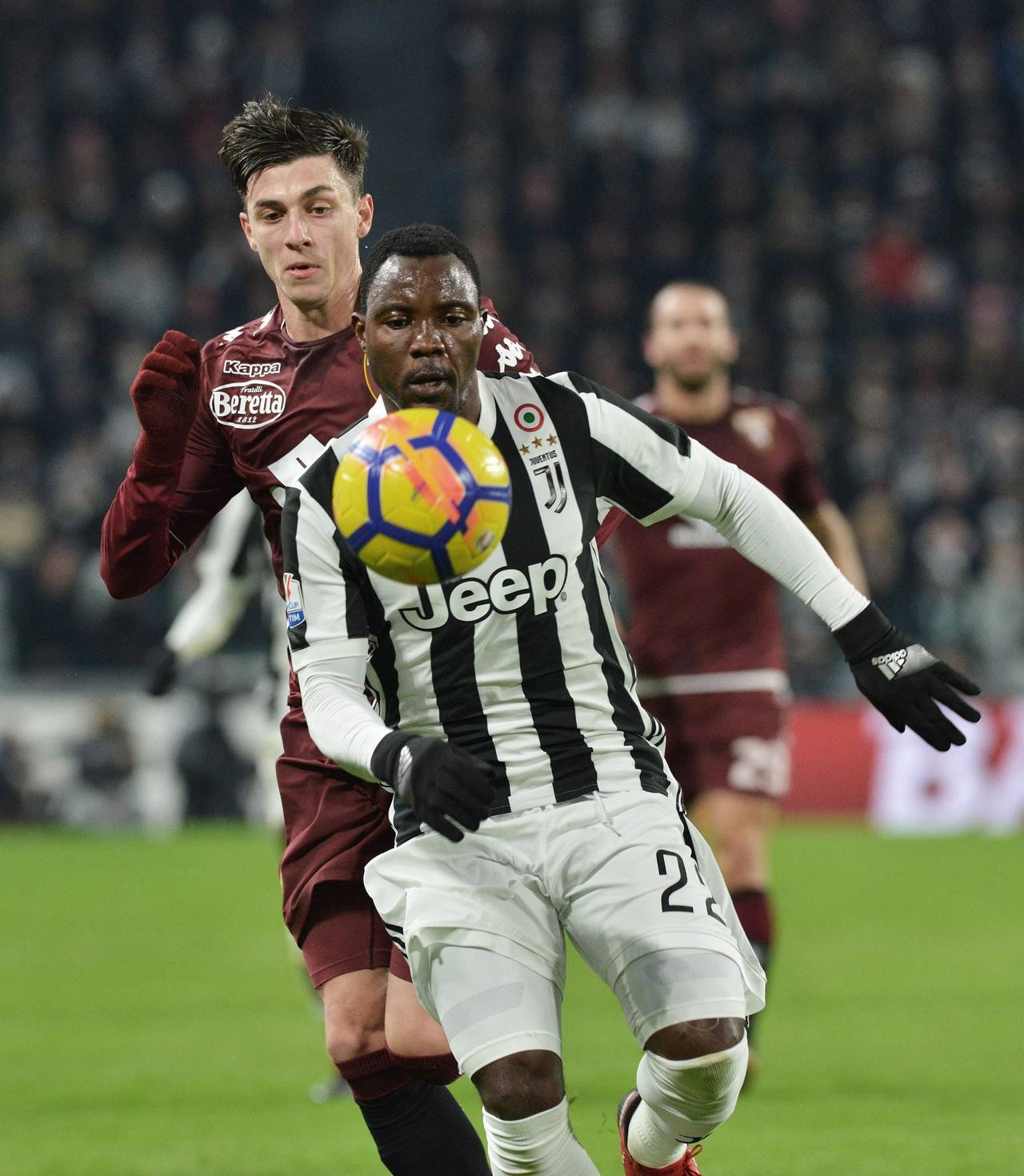 Kwadwo Asamoah jugaba para la Juventus hasta el torneo pasado.