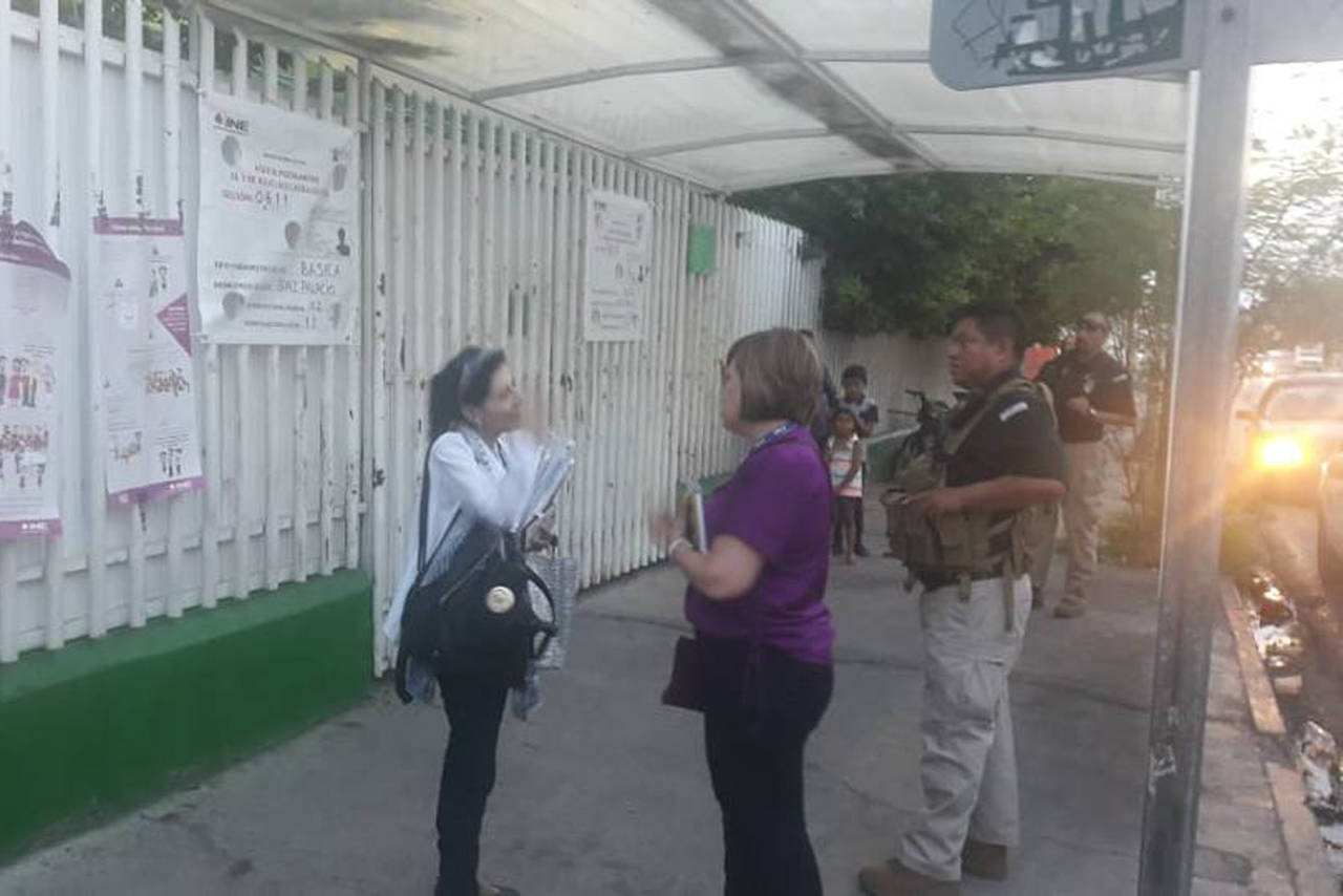 Saldo blanco. Autoridades de seguridad en La Laguna de Durango declaran saldo blanco en transcurso de jornada electoral. (EL SIGLO DE TORREÓN)