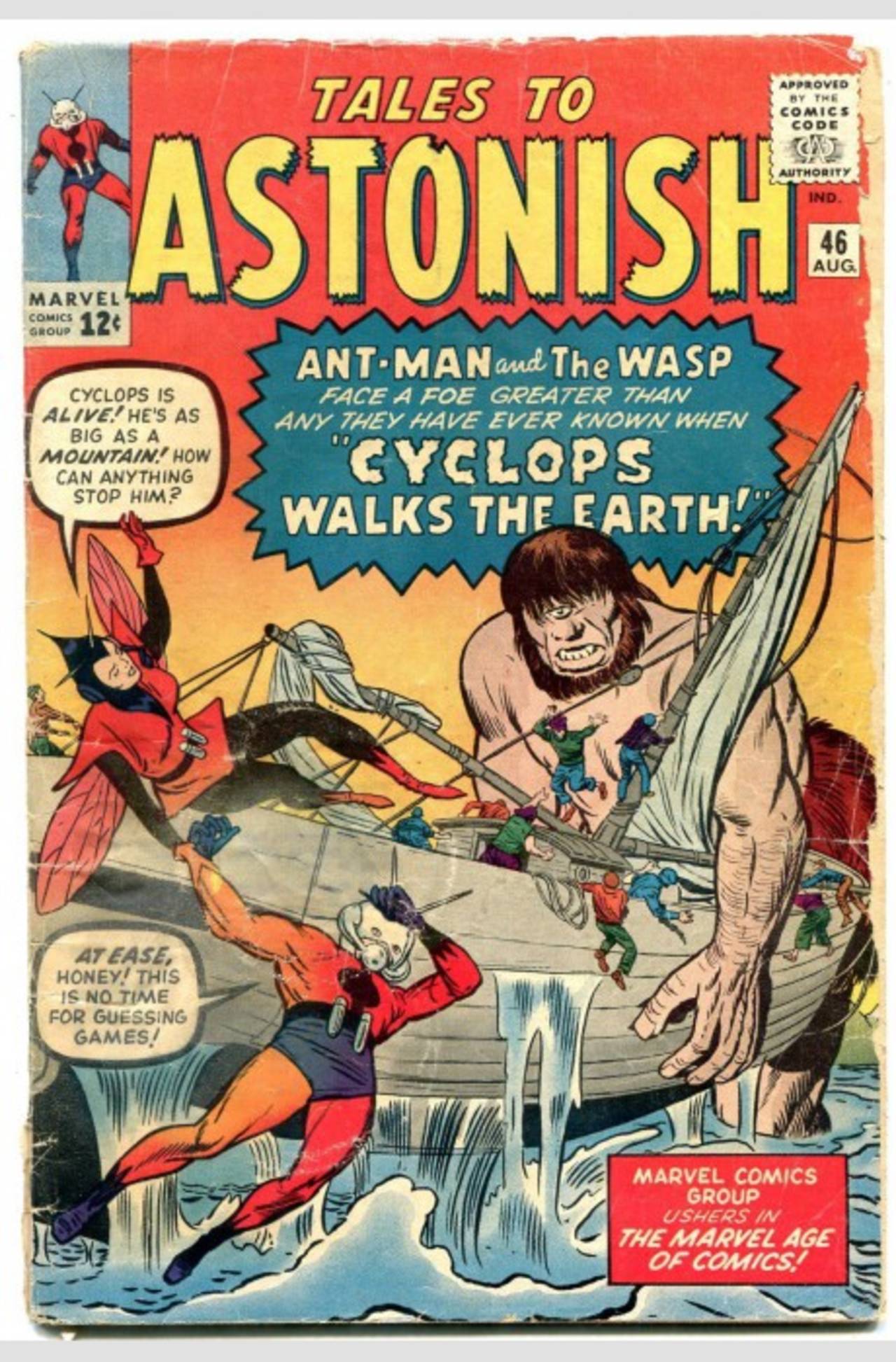 'Hombre Hormiga' y 'Avispa' pelearon juntos por primera vez en los cómics en 1963. 