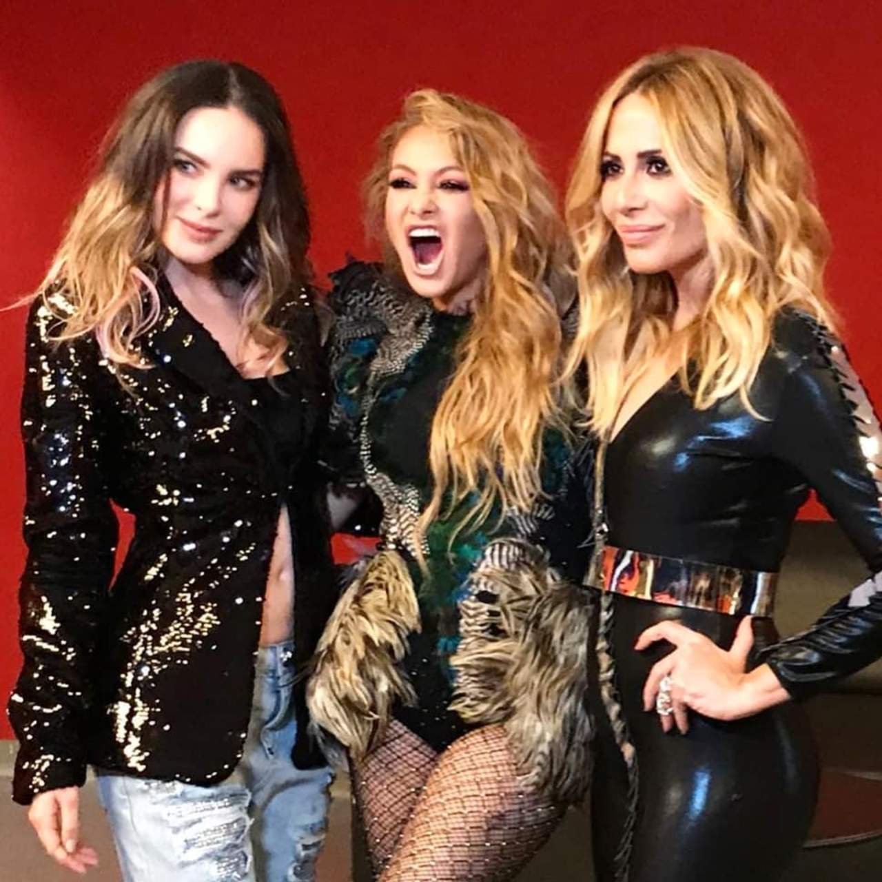 Paulina Rubio, Belinda y Marta Sánchez ofrecieron sus talentos en una sola noche. (INSTAGRAM) 