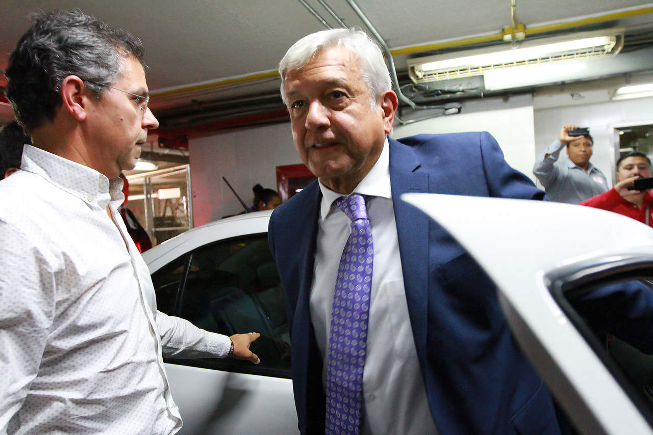 López Obrador continúa con sus reuniones con distintas cámaras. (EFE) 