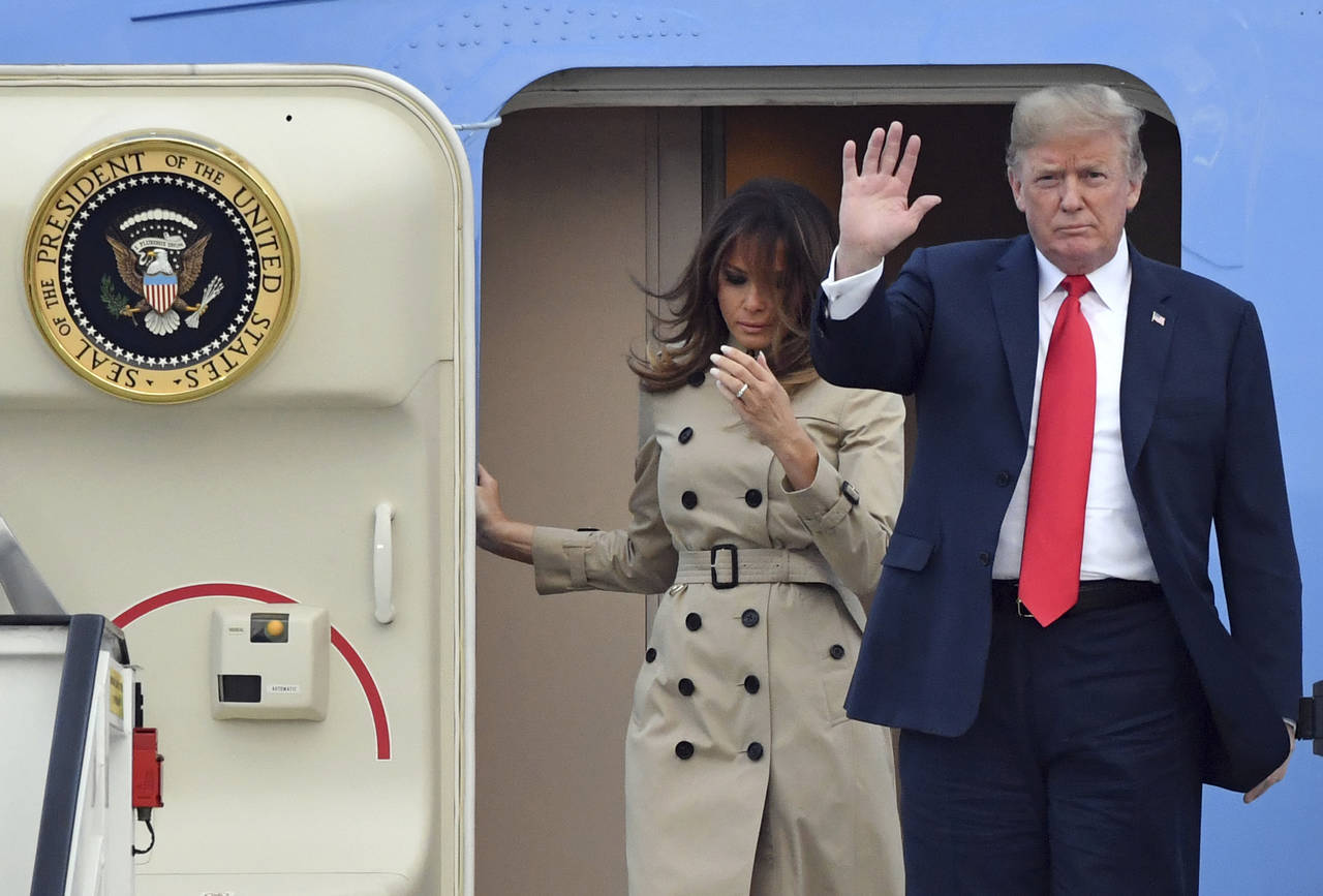 Trump llega a Bruselas para la cumbre de la OTAN