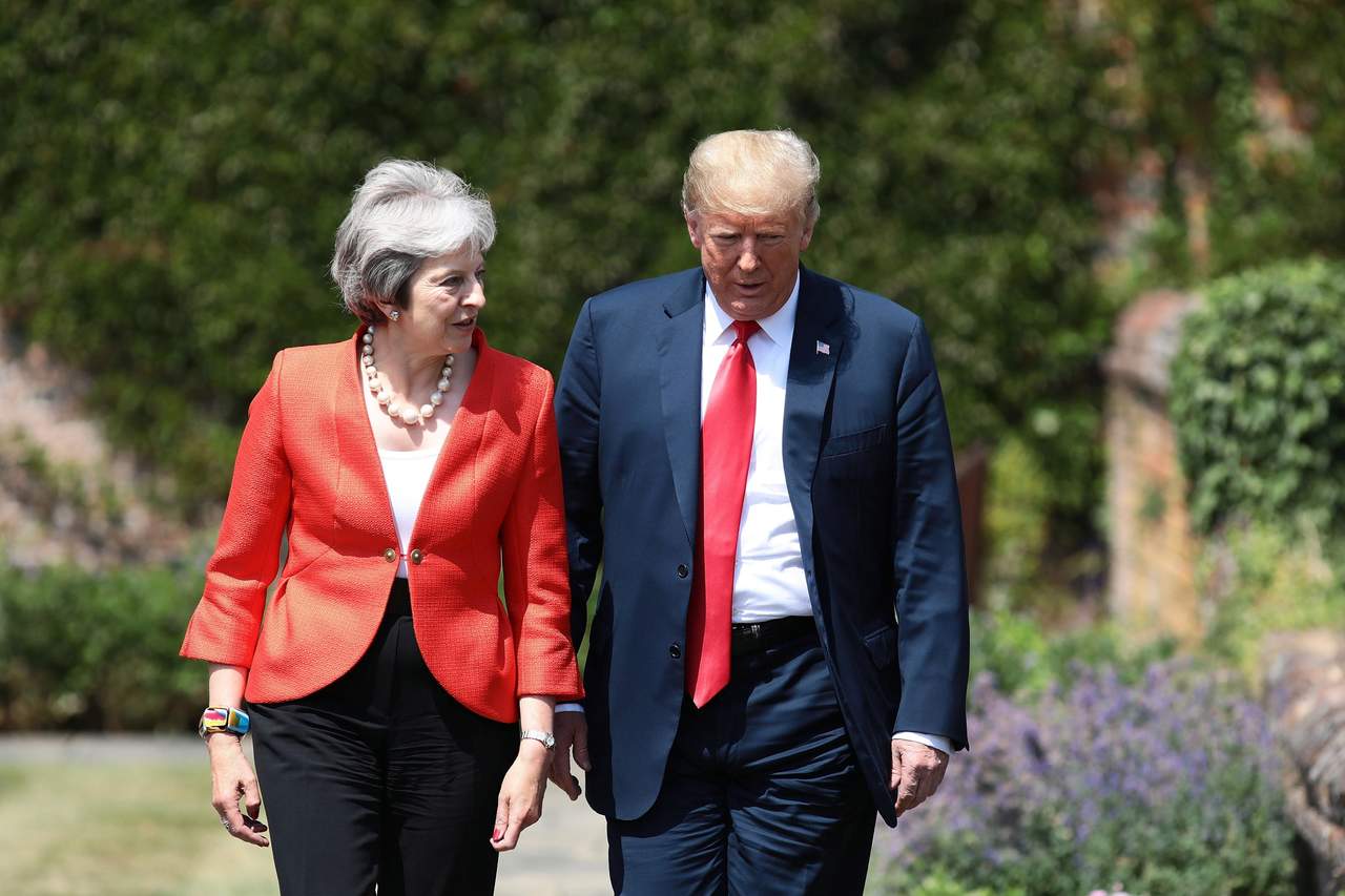 Trump aseguró que 'lo único importante' es que los dos países 'puedan comerciar' después de la salida del Reino Unido de la Unión Europea. (EFE)