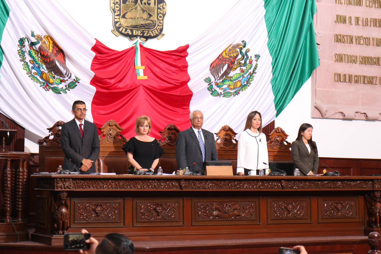 Labor legislativa. Sesión del Congreso del Estado de Coahuila. (EL SIGLO DE TORREÓN)