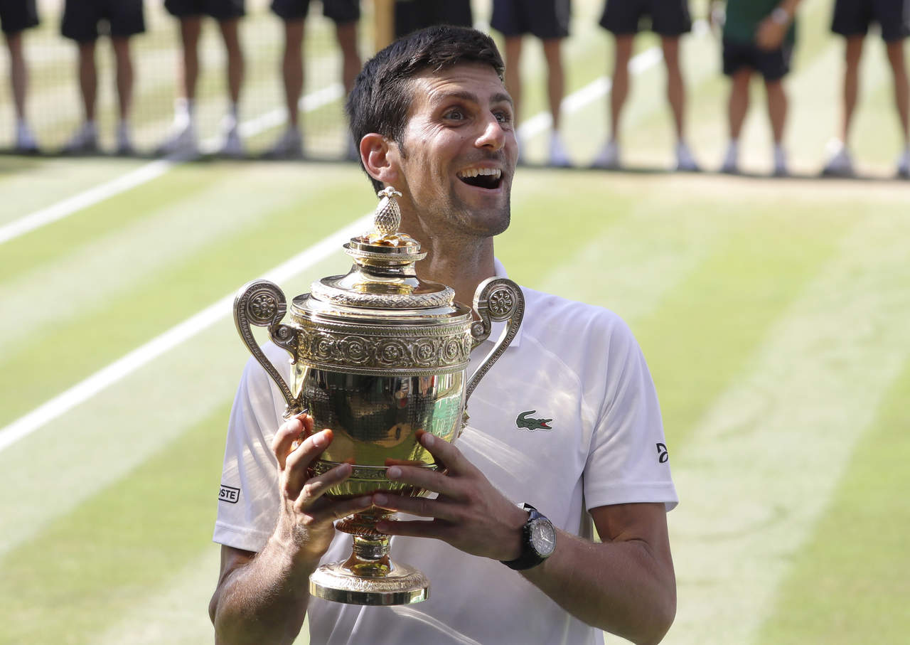 Novak conquistó su cuarta copa de Wimbledon y la 13va copa de Grand Slam en su carrera.