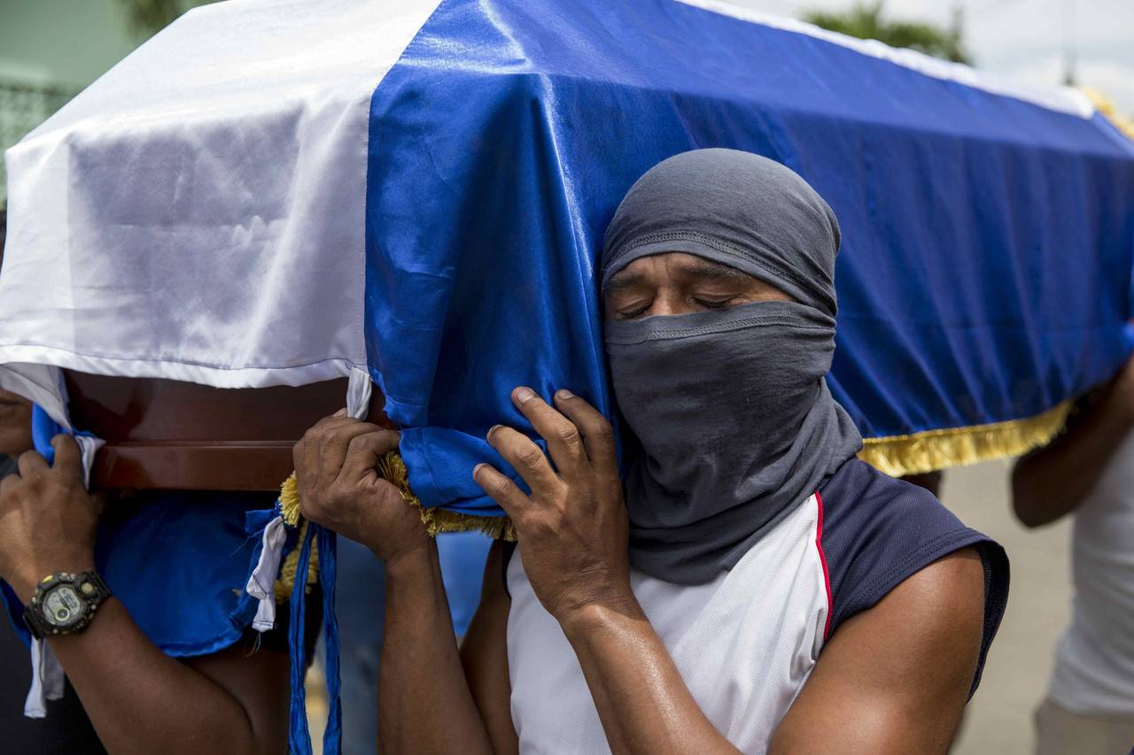 Crisis. La violencia en Nicaragua ha dejado hasta la fecha más de 280 muertos y mil 830 heridos. (EFE)