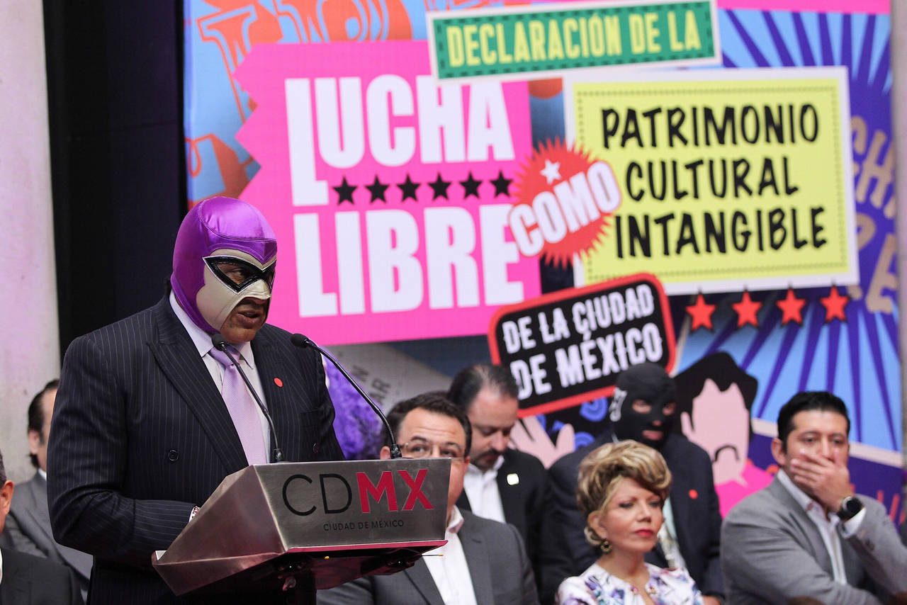 Legado. La lucha libre fue declarada patrimonio cultural en Ciudad de México. (CORTESÍA)