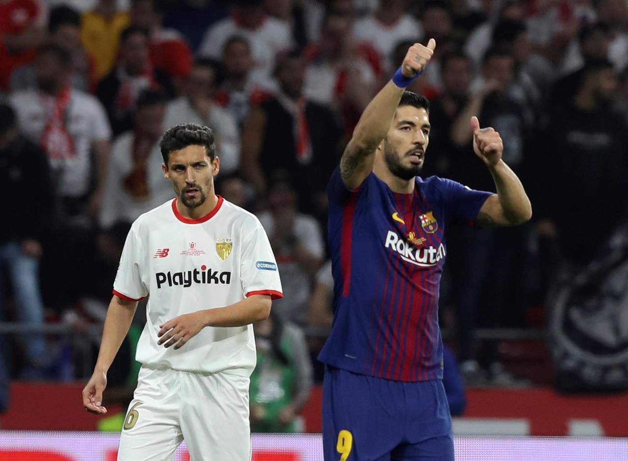Barcelona disputará el partido contra quien fuera finalista en la última Copa del Rey, Sevilla, y misma que ganó el cuadro blaugrana. (ARCHIVO)