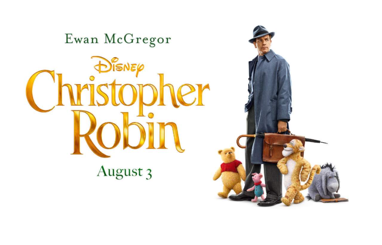 En unos días. La película Christopher Robin: Un reencuentro inolvidable se estrenará el dos de agosto. (ESPECIAL)